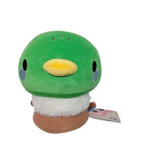 Mewaii Mallard Duck Plush Toy Stuffed Animal Green Head Yellow Beak 8"
